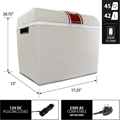 Portable Cooler - Electric Cooler for Car, Camping