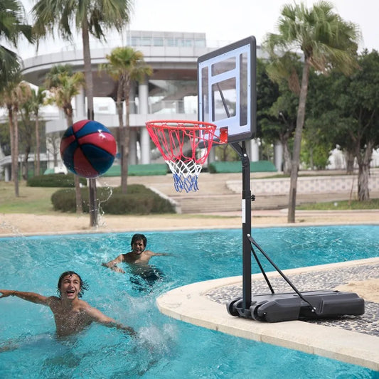 Portable Movable Swimming Pool  Backboard for Basketball