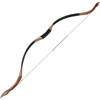 TOPARCHERY Black Hunter Traditional Recurve Bow 53 inch