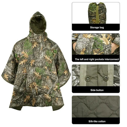 Outdoor Camping Cape Sleeping Bag