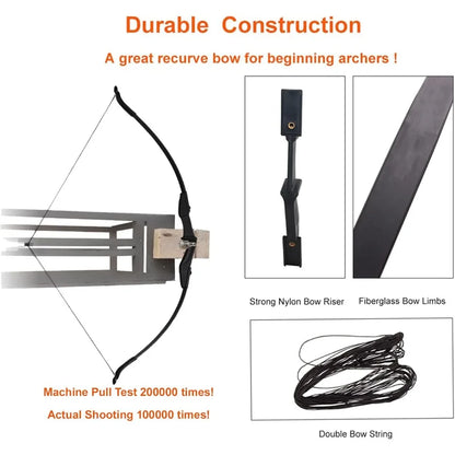 Archery Bow and Arrow Adult, Takedown Recurve Bows