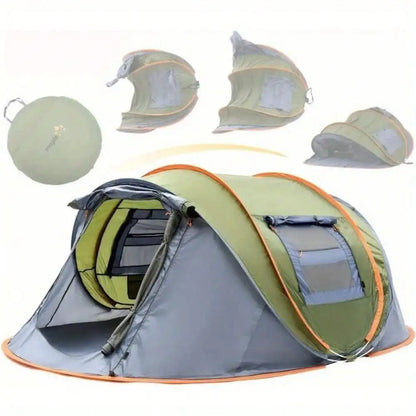 Camping Tent - 4-Person Easy Pop Up