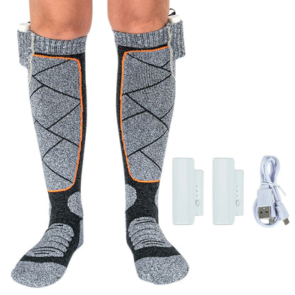 Electric Thermal Socks 3.7v Battery Foot Warm 3 Modes.