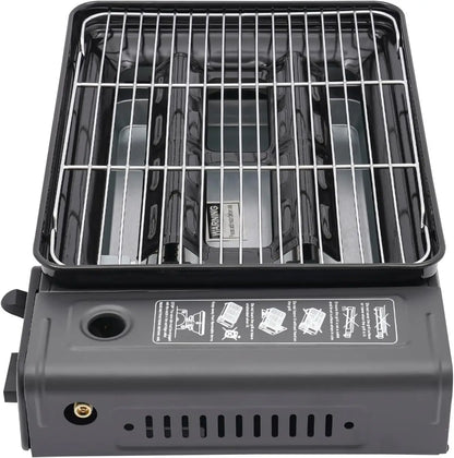 Portable Camping Butane Grill Stove.