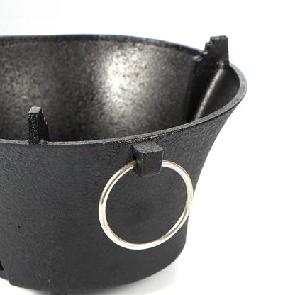 Cast iron oven, fireplace, charcoal and alcohol stove,