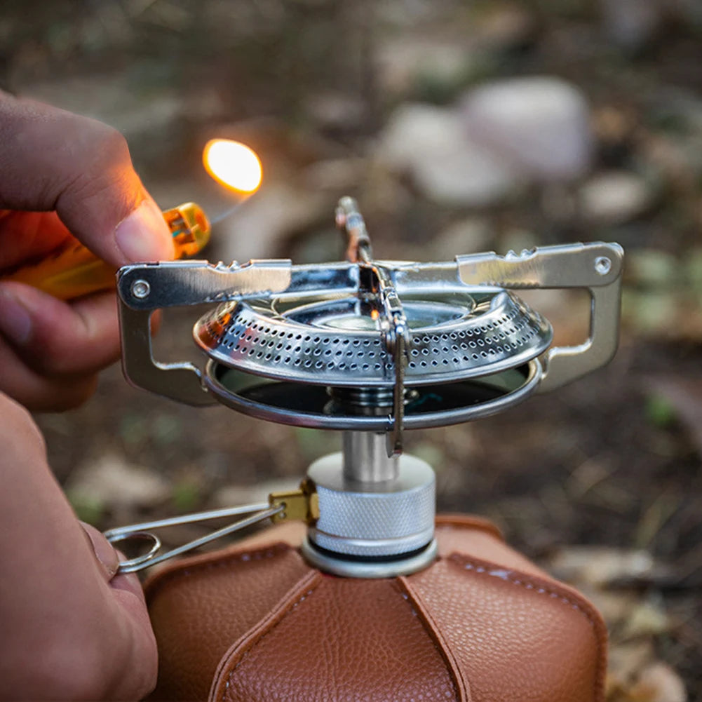 3-1pcs Outdoor Small Camping Gas Stove.