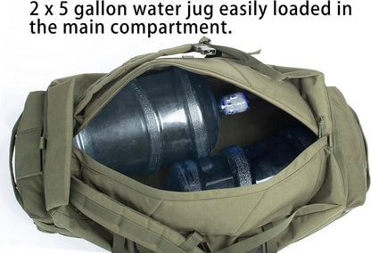 Large Military Duffle Bag Backpack Tactical Field Gear