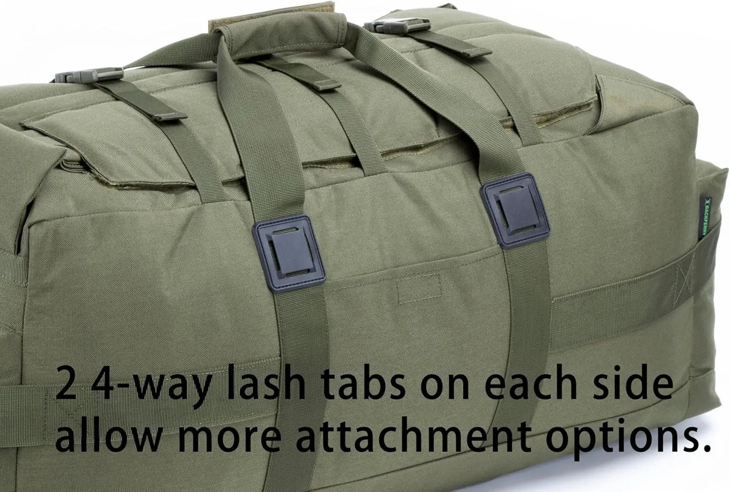 Large Military Duffle Bag Backpack Tactical Field Gear