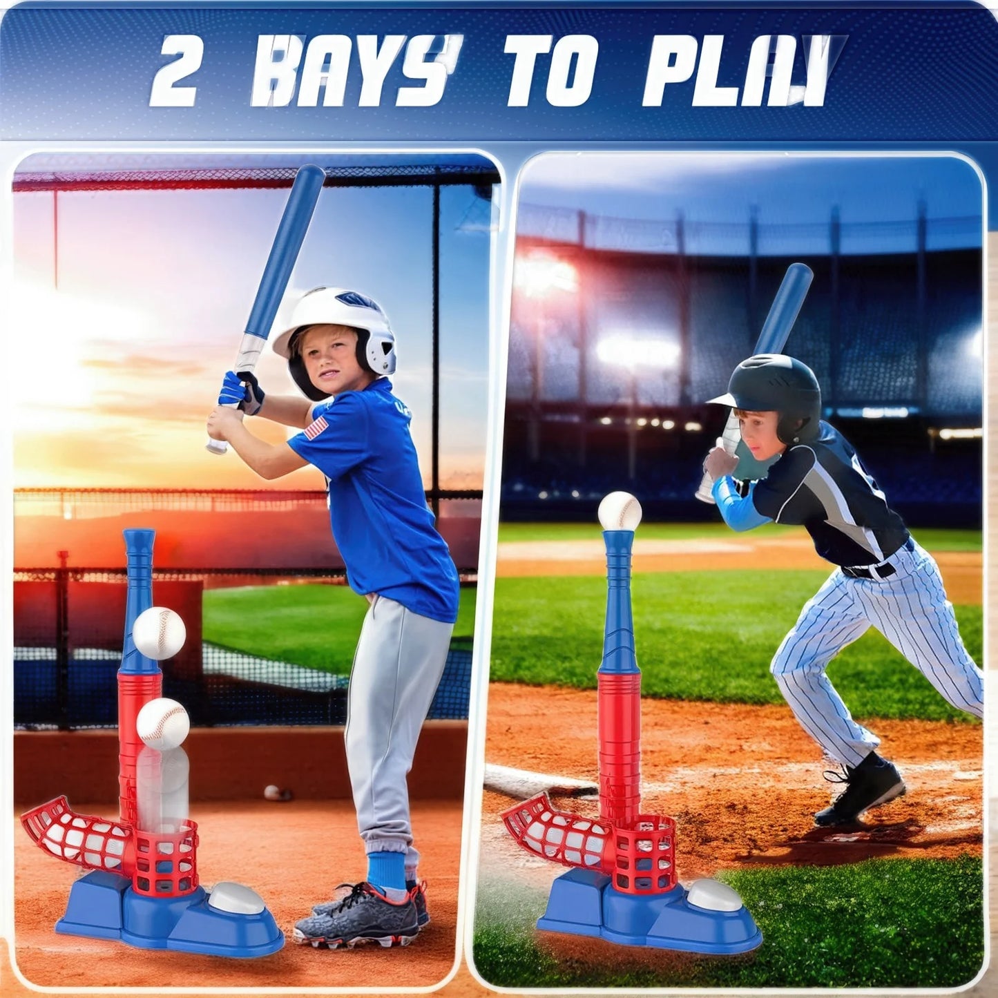 Baseball Seat Set, Foot-Operated Pitching Machine, Automatic Baseball Launcher.