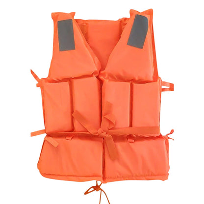 Life Jacket Survival Suit, Fishing Life Jacket for Adult with Whistle.