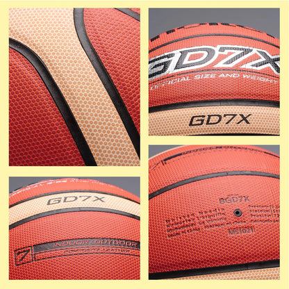 Original Molten GD7X Basketball Soft Touch Rubber and Faux Leather Training Basketball High Bounce Indoor Outdoor Basketball
