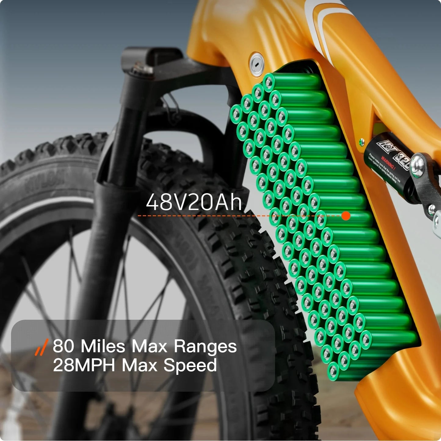 Labrador pro Electric Bike 1350W Peak 48V 20AH Battery Ebike 26" Fat Tire Electric Mountain