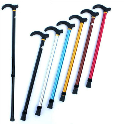 75-90cm Aluminum Alloy Adjustable Walking Stick
