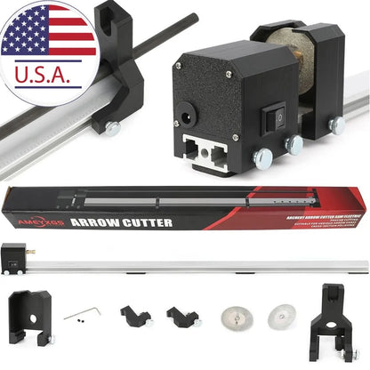 Archery Arrow Shaft Cutter 100-240V Electric Arrow Cutter Saw Blade