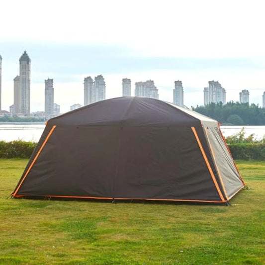 Extra Large Tent 12 Person A Awning Family Cabin