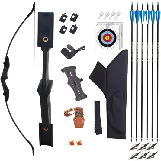 Archery Bow and Arrow Adult, Takedown Recurve Bows
