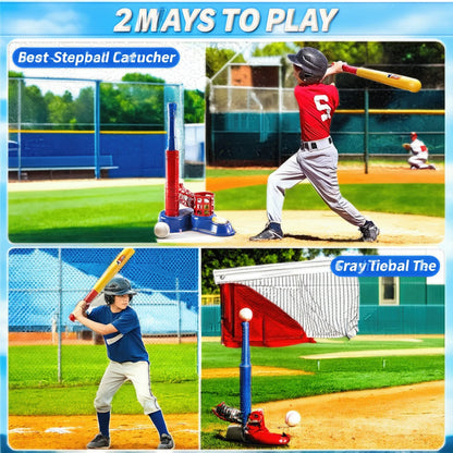 Baseball Seat Set, Foot-Operated Pitching Machine, Automatic Baseball Launcher.
