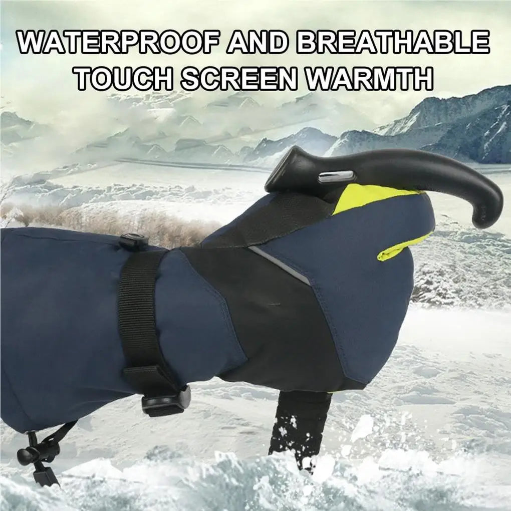 1 Pair Adults Skiing Gloves Cycling Fishing