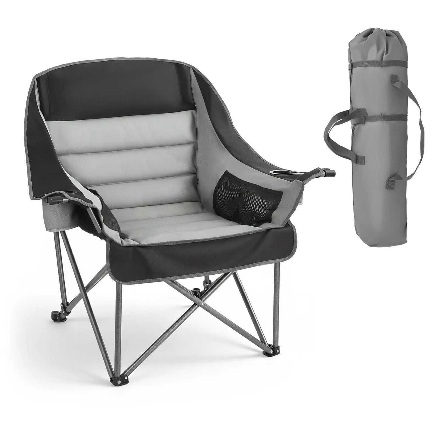 SucceBuy Oversized Camping Chairs 450lbs Heavy Duty