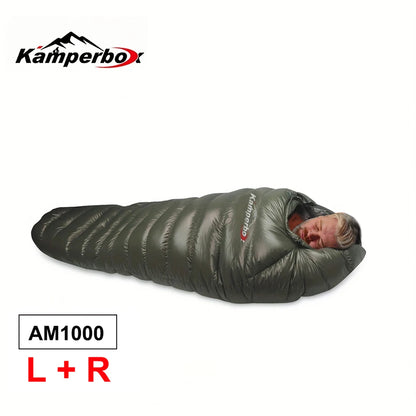 Kamperbox Outdoor Camping Down Sleeping Bag, Winter Warm