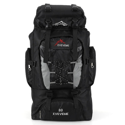 Mountaineering Backpack Large Capacity Climbing Backpack Adjustable.