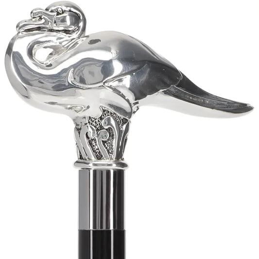 Luxury Silver 925R Walking Sticks and Canes Collection: Elegant Designs with Fritz Handles