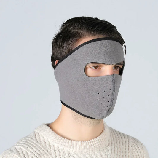 Fleece Winter Outdoor Sports Thermal Face Mask and Ear Warmer.