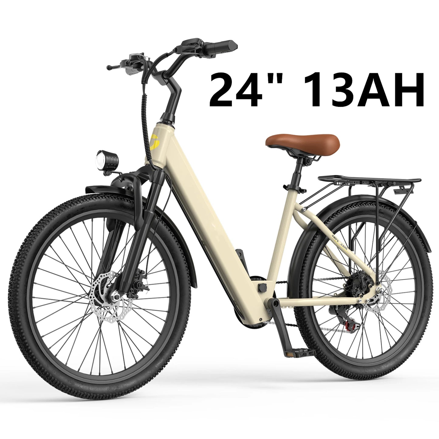Adults Electric Bicycle, 26", 24" Electric Mountain Bike with 36V Battery Peak 500W Motor,21 Speed