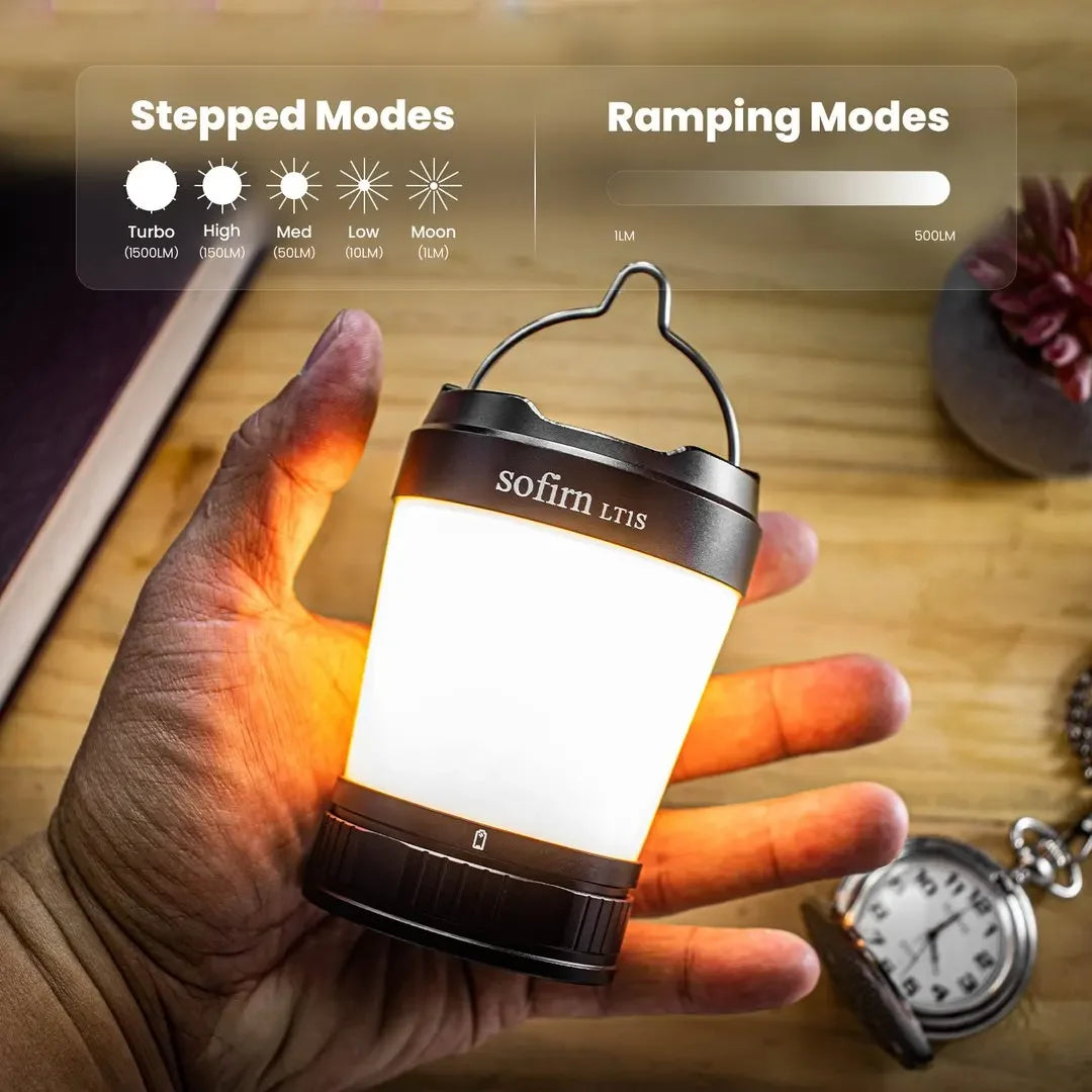 Camping Light USB C 21700 Rechargeable