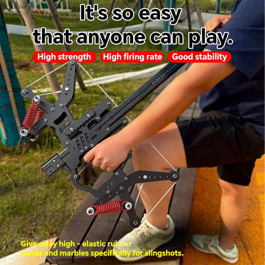 50-round multi-shot slingshot
