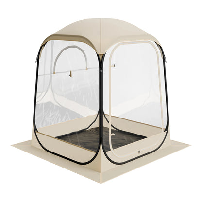 Pop Up Sports Bubble Tent 47x47 50x50 63x63 72x72 in Clear Weather Proof
