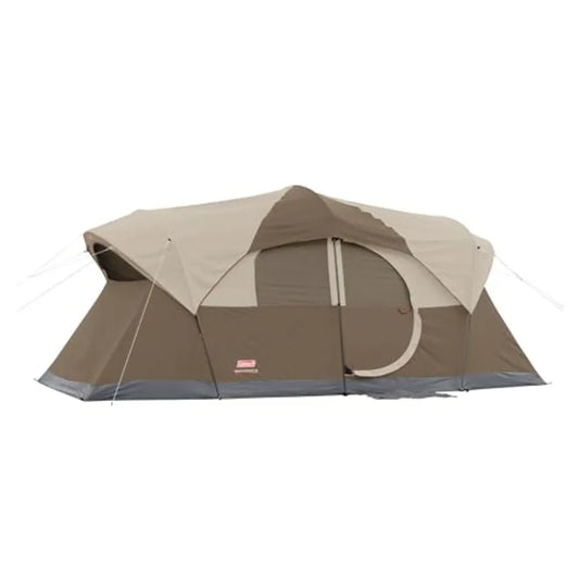 WeatherMaster 10-Person Camping Tent with Rainfly and Room Divider