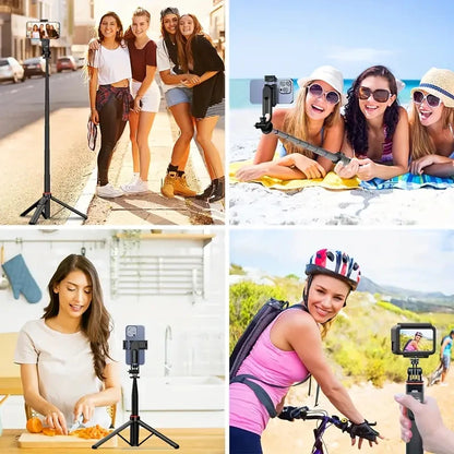 Telescopic Selfie Stick Tripod, Monopod Stand