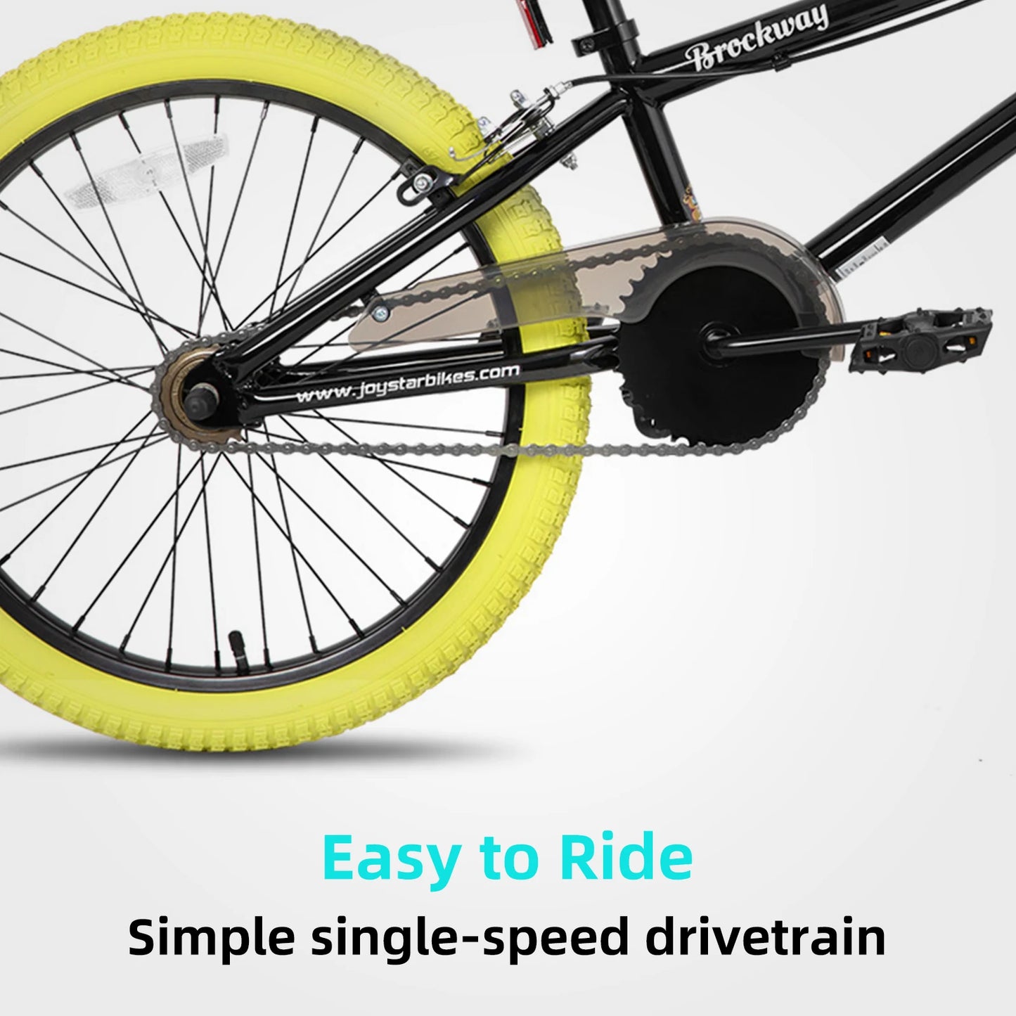 JOYSTAR Brockway Freestyle Kids BMX Bikes Kids Bicycles for 6-14 Years