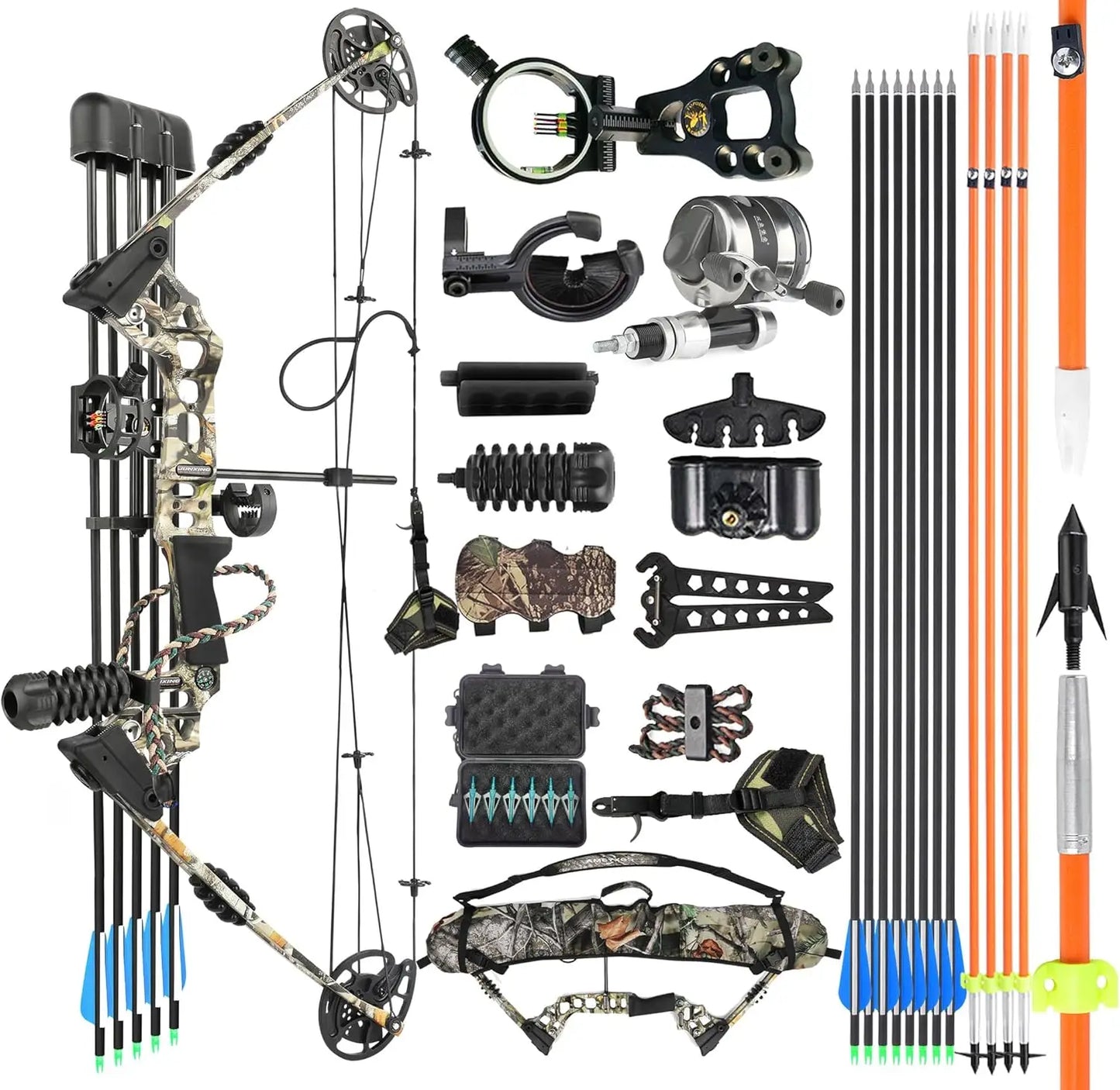 Archery Bow Fishing Compound Bow Kit