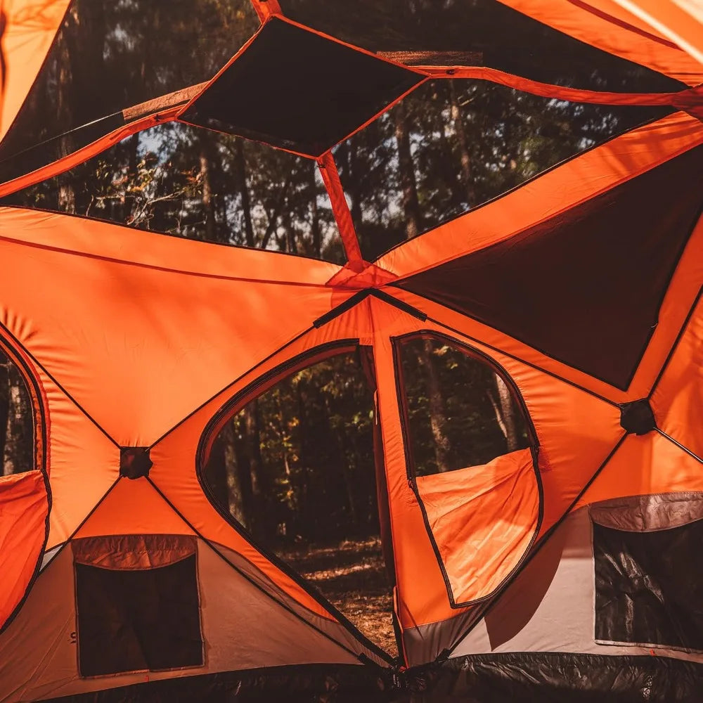 T4 Hub Tent: Quick 90-Second Setup, Waterproof and UV-Protected