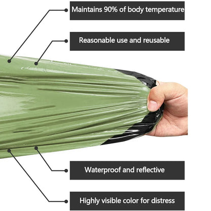 Emergency Sleeping Bag Waterproof Survival