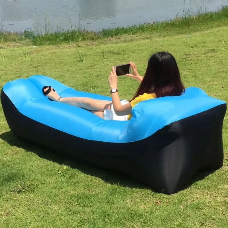 Lazy balloon sofa, portable For Backyard to Beach.
