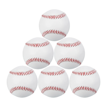 6 Pack Baseballs Soft Standard Size