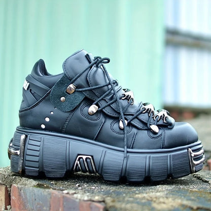 Thick Bottom Platform Women Sneakers, Large Size Casual.