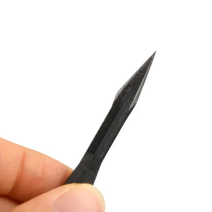 12pcs Hunting Arrowhead General Thread High Carbon Steel