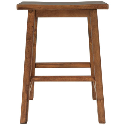 Farmhouse Rustic 2-piece Counter Height Stools.