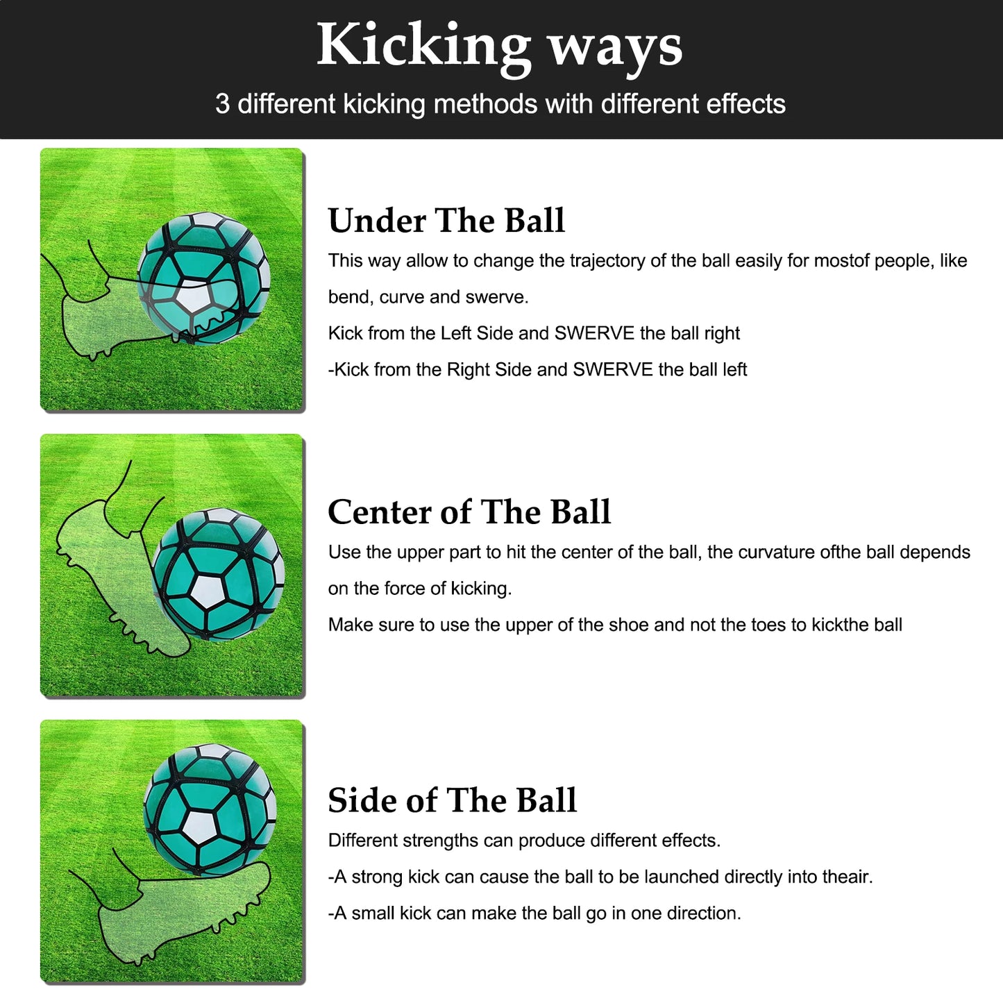 Versatile Usage Football Soccer Ball