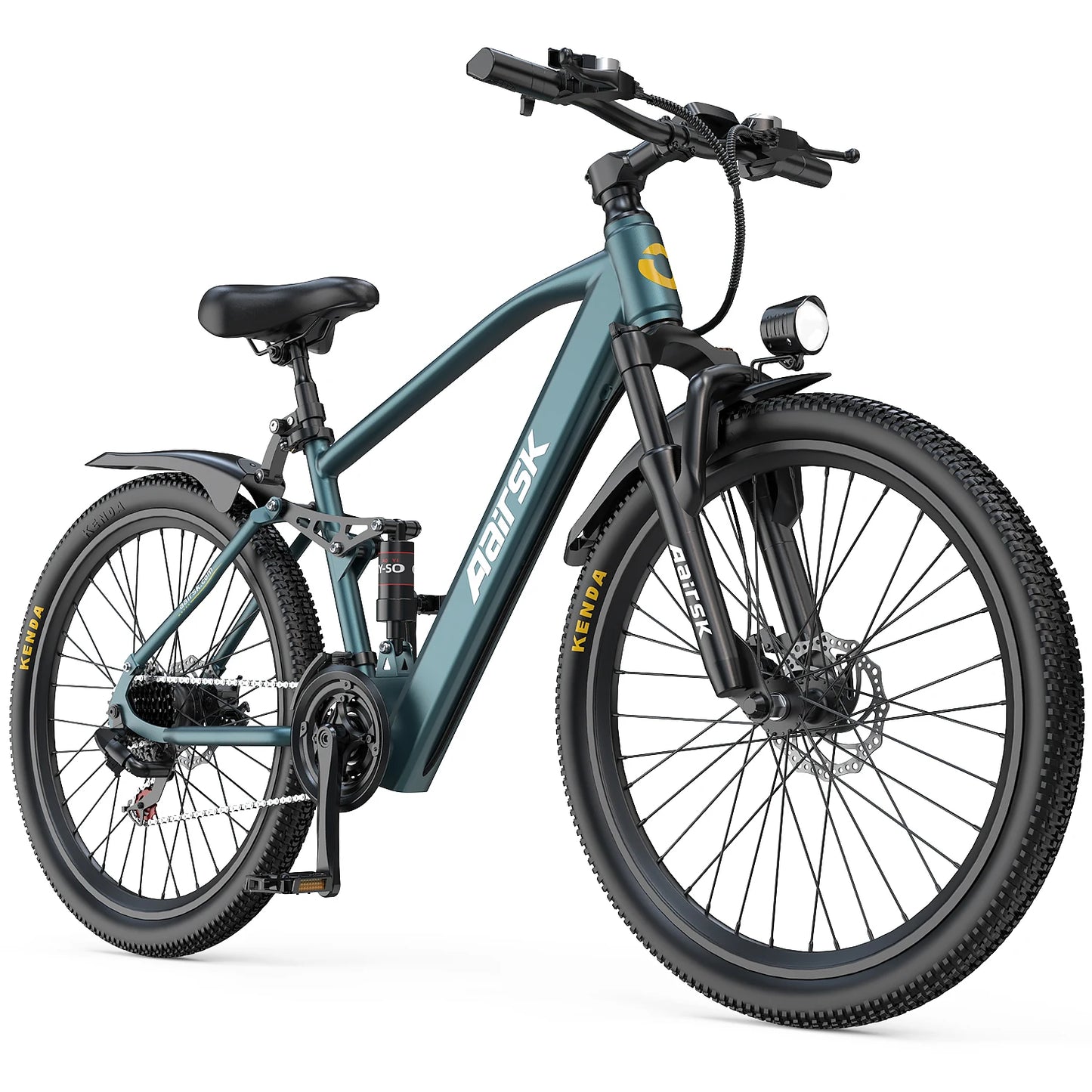 Aairsk GT900 Adult E-bike 24 Inch Fat Tire E-Mountain bike Off-road Electric bicycle 400W Motor 36V 13Ah Battery Electric Bike