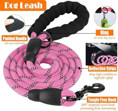 Training Kit for Dogs: LOBEVE No Pull Harness with Collar & Leash Set