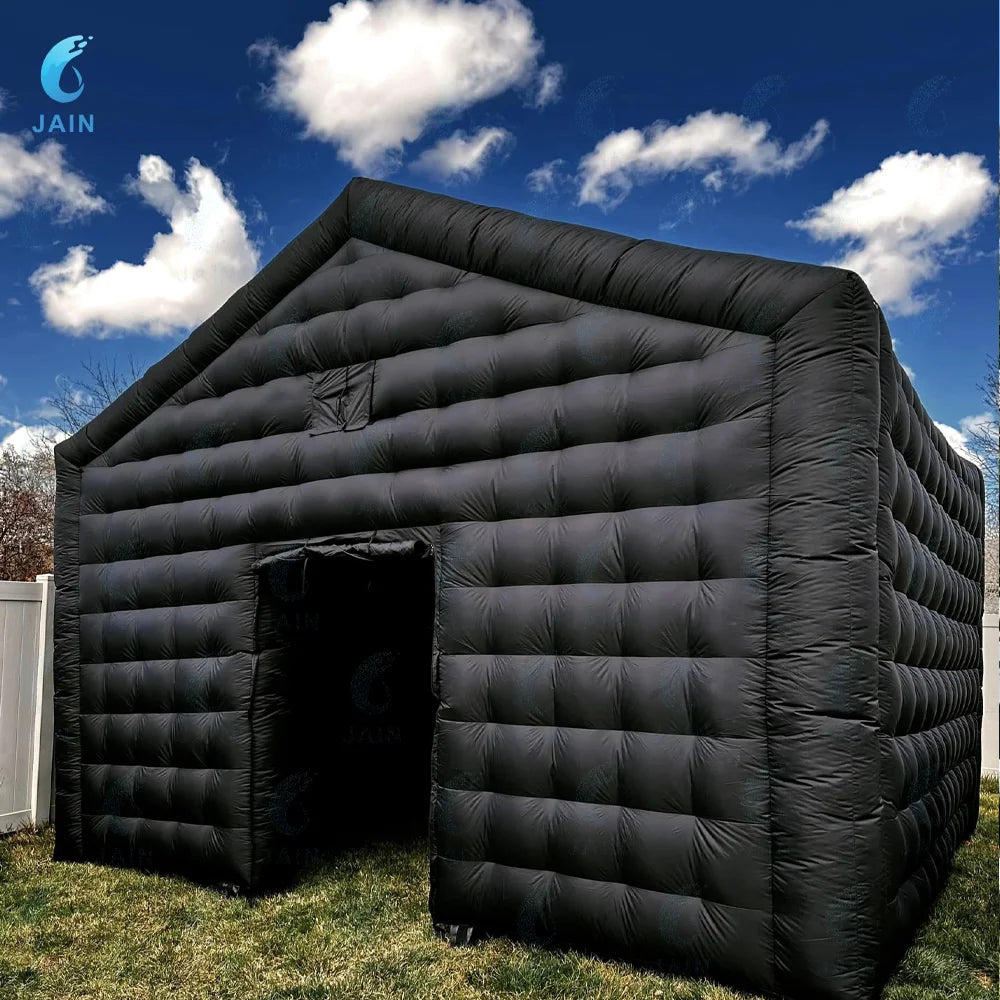 20FT Large Black Inflatable Nightclub Party Tent with Blower