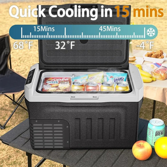 12 Volt Refrigerator 22QT 21L Compressor Electric Cooler Car Fridge