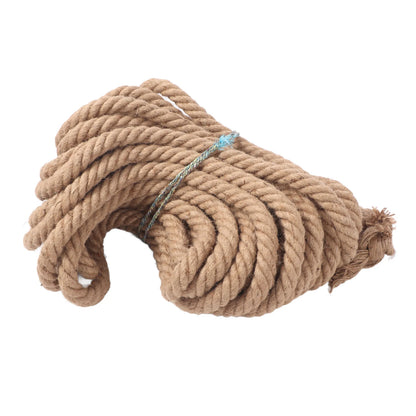 Twisted Yellow Hemp Rope Twisted Natural Thick Jute Rope