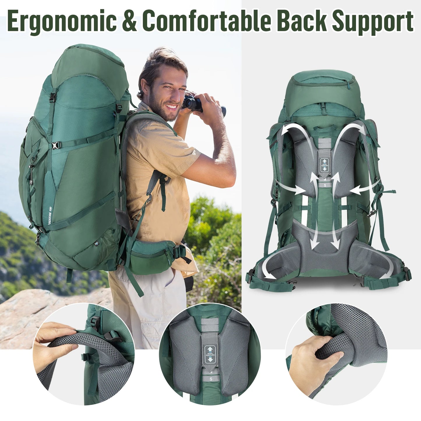 Hiking Backpack.