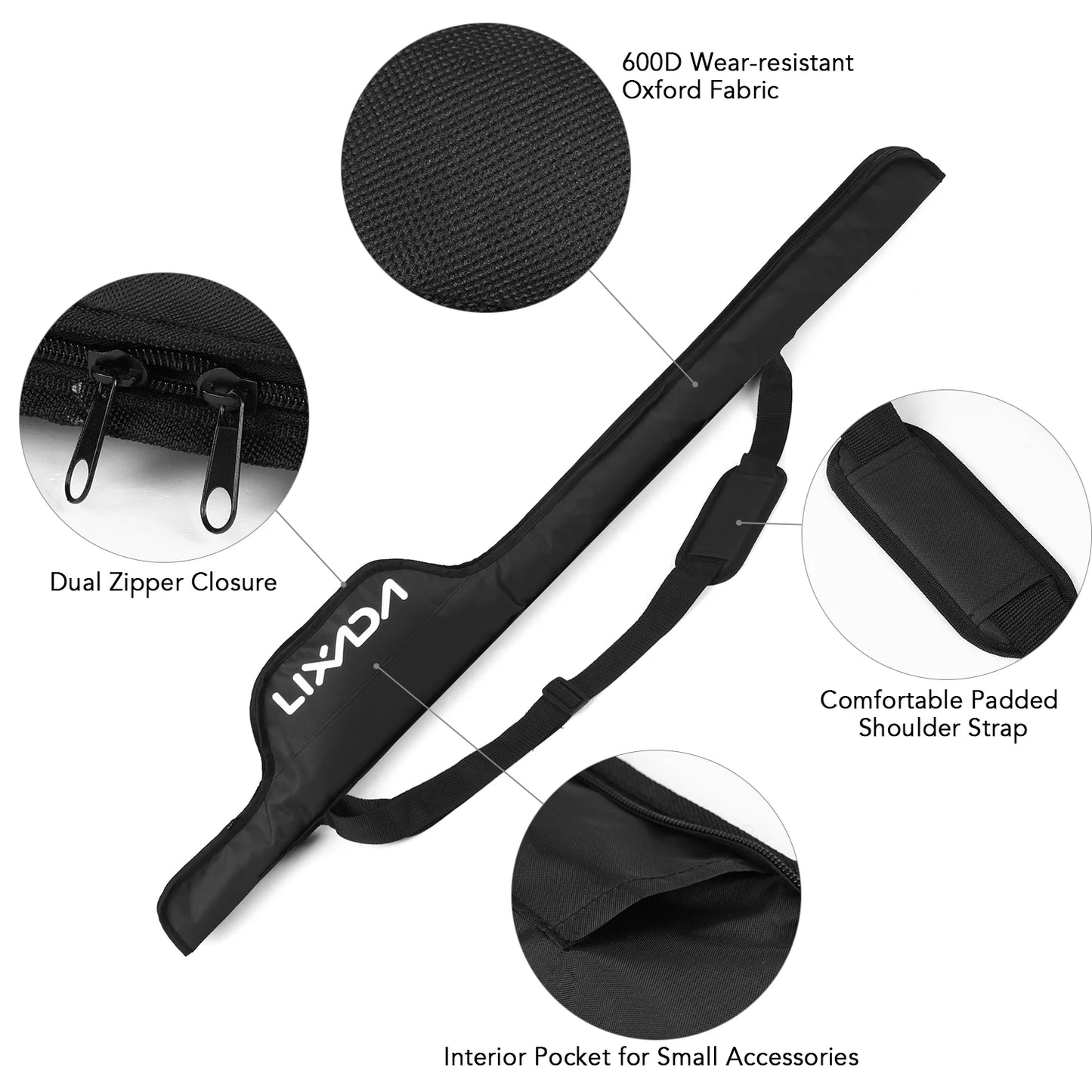 Lixada 53 Inch Fishing Rod Bag.